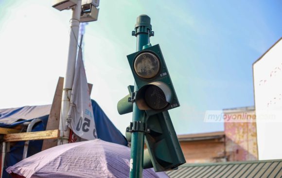 The beauty of dysfunctional traffic lights in Ghana